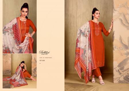 Mughal Garden By Belliza Printed Dress Material Catalog
